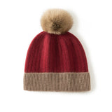 100% Cashmere Hat for Women Luxury Cashmere hat for Winter