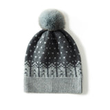 100% Cashmere Hat for Women Luxury Real Cashmere hat for Winter