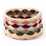 Womens Cashmere Neck Warmer Multicolor Cashmere Knit Snood Scarf