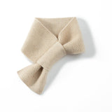 Cashmere Bow Scarf Cashmere Bow Tie Neck Wrap Cashmere Neck Warmer