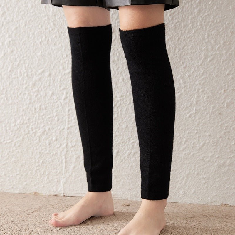Pure Cashmere Knee Warmer Cashmere Knit Knee Pad Warm Thermal
