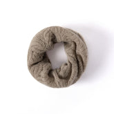 Cashmere Neck Gaiter Pure Cashmere Scarf for Men and Women Interlocking Braided Knit