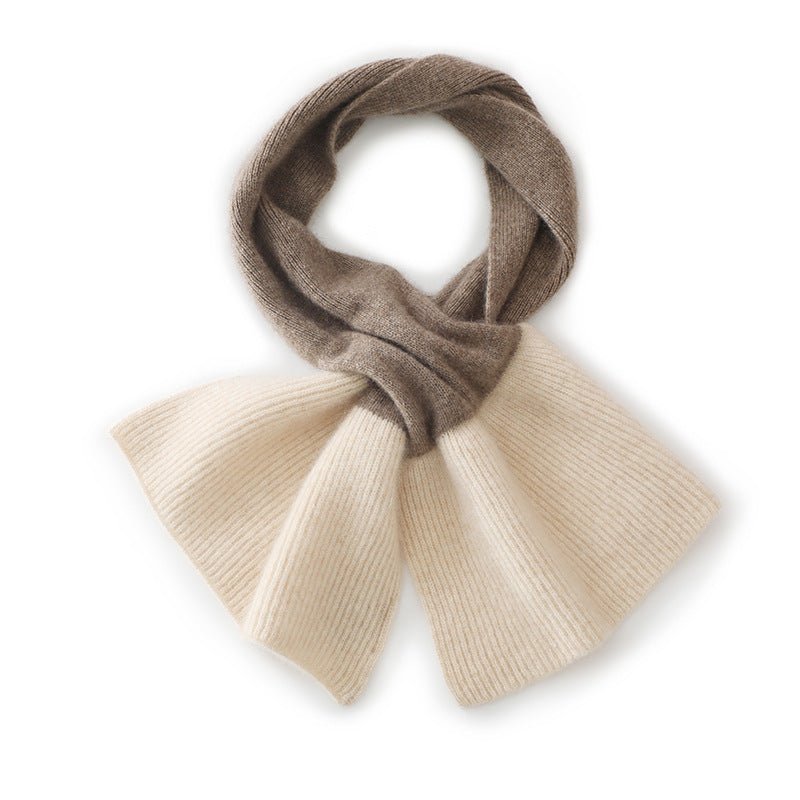 Cashmere Neck Scarf Winter Bow Scarf Womens Cashmere Neck Wrap