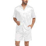 Couple Pajamas Set Short Mulberry Pure Matching Silk Pyjamas