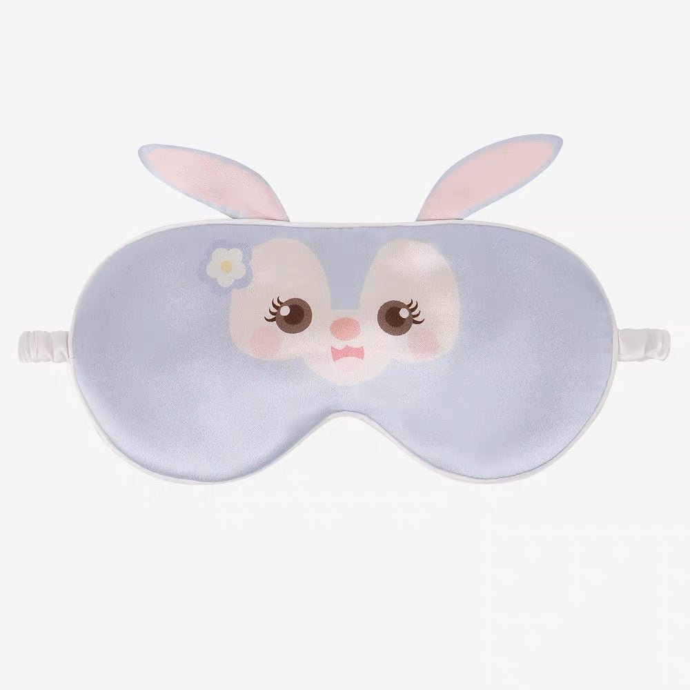 Cute Kids Silk Eye Mask Cartoon Animal and Fruit Designs Silk Sleep Mask