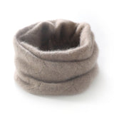 Diamond Knit Cashmere Neck Warmer Cashmere Snood Cashmere Neck Gaiter