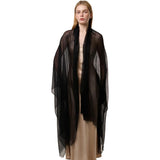 Featherlight Cashmere Scarf Oversized Cashmere Shawl Sheer Cashmere Wrap All Seasons