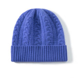 kids cashmere hat girls boys winter thick cold - proof warm knitted earmuffs cashmere beanie