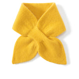 Kids Colorful Knit Cashmere Scarf Bow Knot Cashmere Neck Warmer