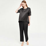 Loose silk pajamas set 100% Mulberry soft comfy Silk sleepwear