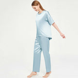 Loose silk pajamas set 100% Mulberry soft comfy Silk sleepwear
