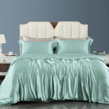 Luxury Silk Bedding Sets 19 Momme 3PCS Duvet Cover Set