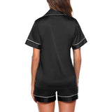 Mulberry Silk Pajamas For Women's Short Silk Sleepwear