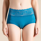 Mulberry silk underwear for women silk knitted high - waist underwear