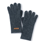 Pure Cashmere Knit Gloves Curl Edge Refined Cashmere Warm Gloves