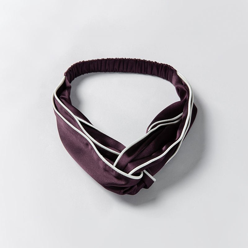 Pure Mulberry Silk Knot Headband For Women