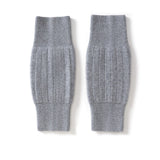 Ribbed Pure Cashmere Leg Warmers Cashmere Knee Pads Knee Warmers