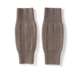 Ribbed Pure Cashmere Leg Warmers Cashmere Knee Pads Knee Warmers