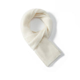 Short 100% Cashmere Scarf for Women, Men, and Children