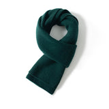 Short Cashmere Scarf Multi Colors for Women and Men Solid Cashmere Neck Warmer
