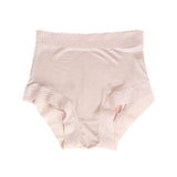 Silk boxer briefs for women summer lace silk mid - waist briefs