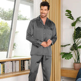 Silk Pajamas for Men 100% Real Silk Pajamas Set