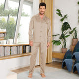 Silk Pajamas for Men 100% Real Silk Pajamas Set