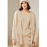 Women's Ribbed Knit Scoop Neck Sleeveless Cashmere Vest U - Neck Cashmere Tank