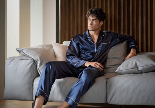 Silk sleepwear for Men is a Luxury Gift - slipintosoft