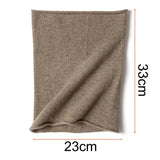 100% Cashmere Neck Warmer Scarf for Women and men. Luxury Lightweight Cashmere Neck Gaiter - slipintosoft