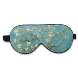 100% Pure Silk Eye Mask Sleep Eye Mask Printed Colors - slipintosoft