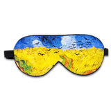 100% Pure Silk Eye Mask Print Sleep Eye Mask