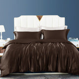 22 Momme 3PCS Duvet Cover Set Seamless Luxury Silk Bedding Set