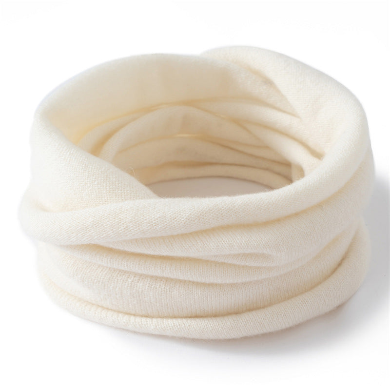 Kids Colorful Cashmere Infinity Scarf Cashmere Neck Gaiter Pure Cashmere Neck Warmer