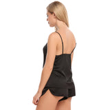 Affordable Silk Camisole Sleepwear For Womens Sexy Silk Cami Set  Shorts 100% Silk Sleepwear -  slipintosoft