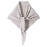 Cashmere Bandana Scarf Cashmere Triangle Wrap Cashmere Neck Tie Shawl