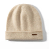 Cashmere Beanie Double - layer Thickened Winter Cashmere Hats Women and Men