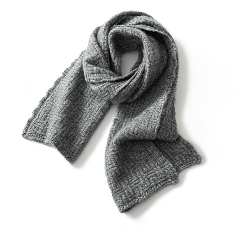 Cashmere Scarf Soft Solid Cashmere Scarf Wrap Shawl Knitted Cashmere Scarves