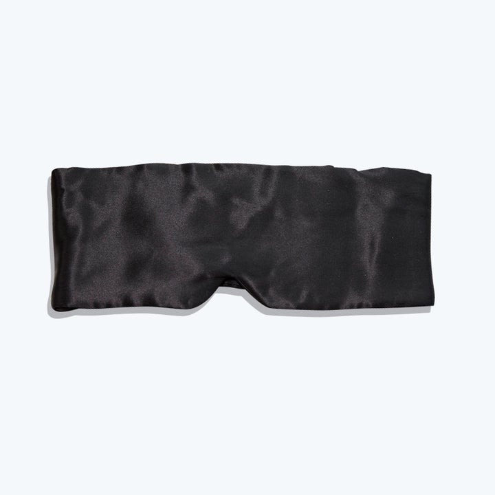 Double-Sided Silk Eye Mask Blindfold with Elastic Strap  Eye Mask for Women Eye Blinder for Travel/Sleeping/Shift Work -  slipintosoft