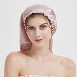 Elegant Women Silk Bonnet Long Silk Sleep Caps For Hair