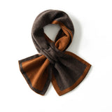 Fall Winter Warm Cashmere Neck Scarf Pull Through Neck Warmer Cashmere Scarves - slipintosoft