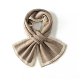 Fall Winter Warm Cashmere Neck Scarf Pull Through Neck Warmer Cashmere Scarves