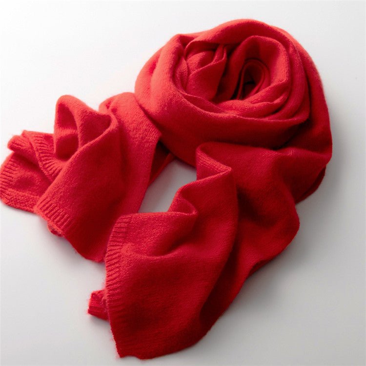 Long 100% Cashmere Scarf for Women and Men Gift, Luxury Pure Cashmere Winter Scarf - slipintosoft