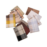 Long Cashmere Scarf with Tassel Plaid Cashmere Warps Multi Styles Winter Gifts - slipintosoft