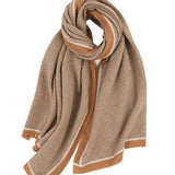 Long Cashmere Shawl and Wraps Large Soft Mixed Colors Cashmere Scarf for Winter