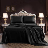 Luxury 100% 22 Momme 3PCS Pure Silk Flat Sheet Set