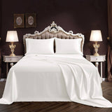 Luxury 100% 25 Momme 3PCS Pure Silk Flat Sheet Set