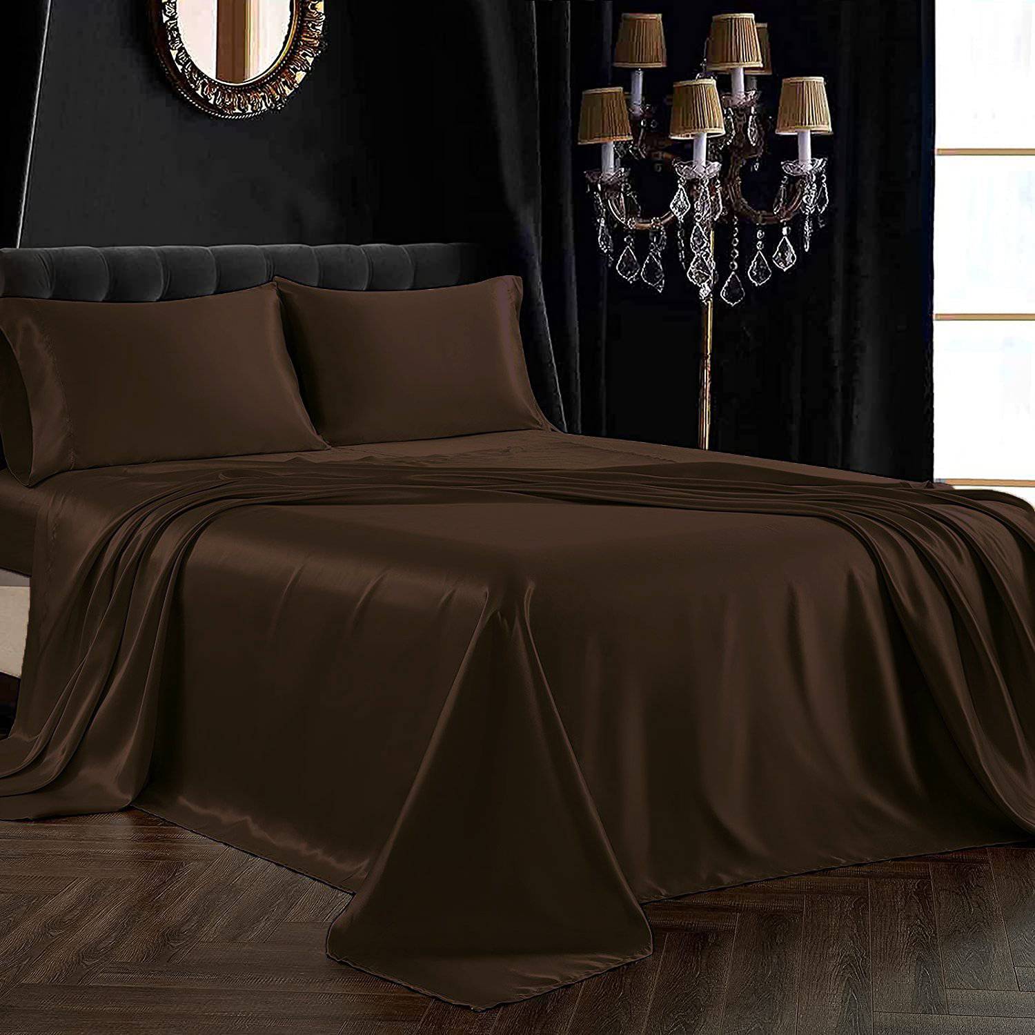 Luxury 100% Silk Bedding 19 Momme Pure Silk Flat Sheet