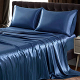 Luxury 100% Silk Bedding 19 Momme Pure Silk Flat Sheet