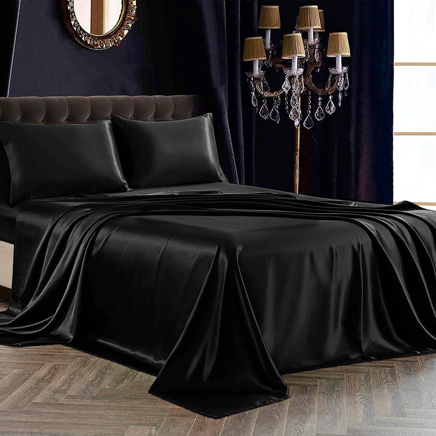 Luxury 100% Silk Bedding 19 Momme Pure Silk Flat Sheet